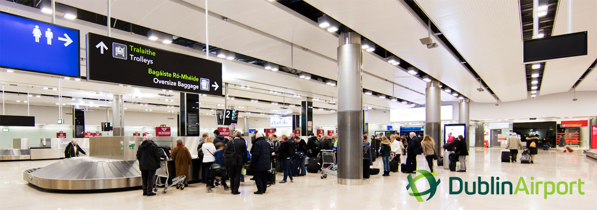Dublin Airport – Terminal 2 – Baggage reclaim Dublin Airport - Terminal 2 Arrivals